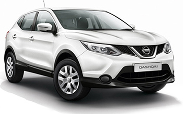 Rent Nissan Qashqai+2 