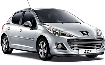 Rent Peugeot 207 